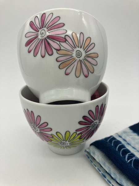 Petit bol- accessoires de table- motif floral-