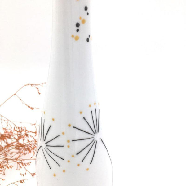 Vase Soliflore en porcelaine  Pissenlits - Soliflore, Vase - Peint main Paris